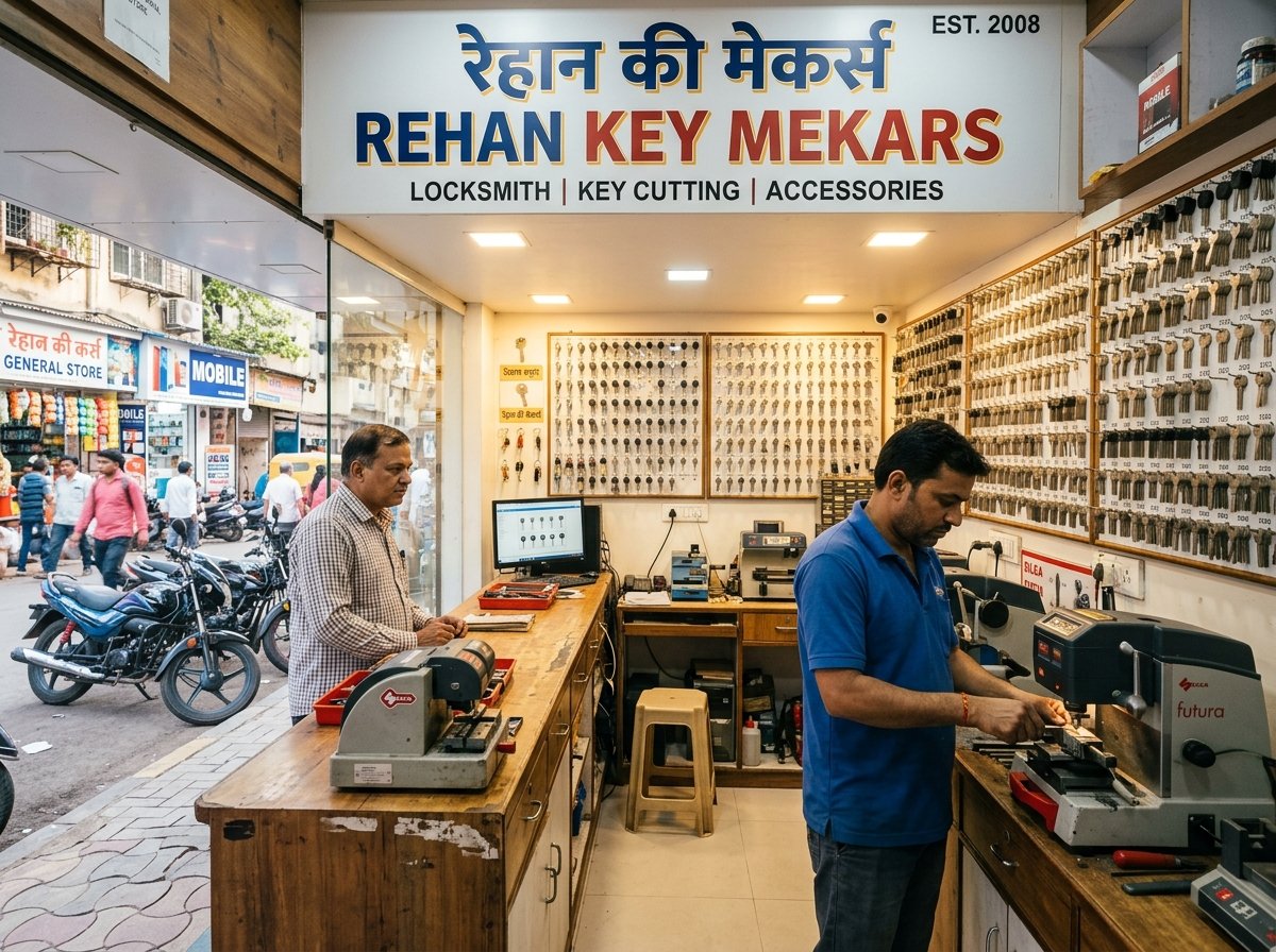 Rehan Key Mekars Storefront in Suchi Dham, Dindoshi, Goregaon East